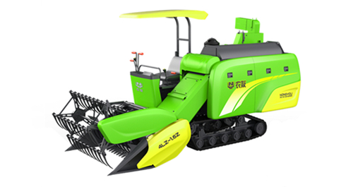 四川用戶來農(nóng)友機(jī)械親身體驗(yàn)4LZ-1.6Z小型大豆聯(lián)合收割機(jī)